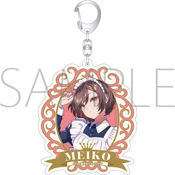 (Goods - Key Chain) Hatsune Miku Series Iridescent Acrylic Key Chain E MEIKO (Maid & Butler)