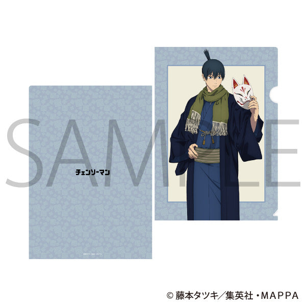 (Goods - Clear File) Chainsaw Man Clear File Aki Hayakawa Japanese Clothing Ver.