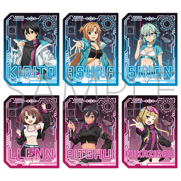 (Goods - Sticker) Sword Art Online Alternative Gun Gale Online II Sticker Pitohui