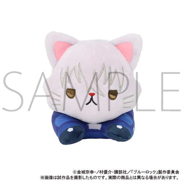 (Goods - Plush) Blue Lock Season 2 withCAT Plush With Eye Mask - Nesoberi - Seishiro Nagi