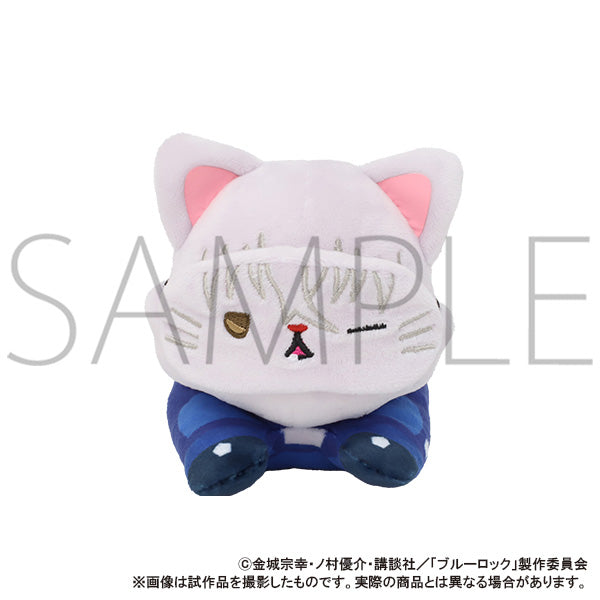 (Goods - Plush) Blue Lock Season 2 withCAT Plush With Eye Mask - Nesoberi - Seishiro Nagi