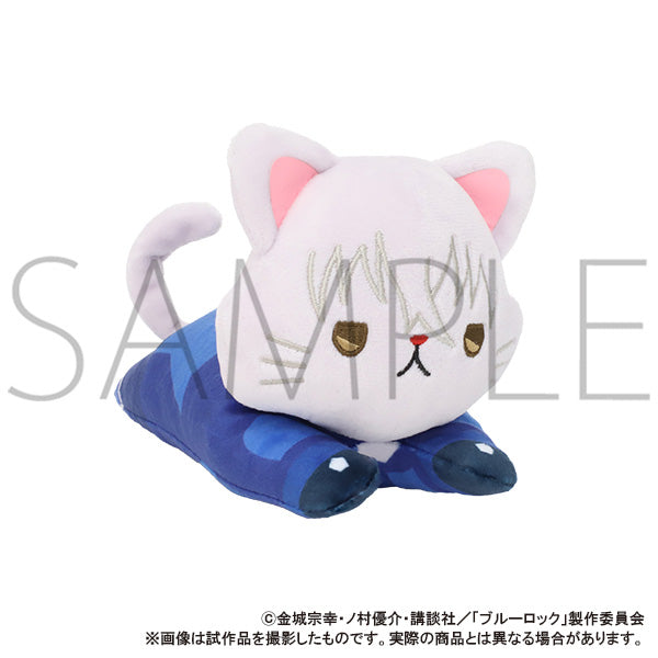 (Goods - Plush) Blue Lock Season 2 withCAT Plush With Eye Mask - Nesoberi - Seishiro Nagi