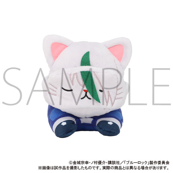 (Goods - Plush) Blue Lock Season 2 withCAT Plush With Eye Mask - Nesoberi - Eita Otoya