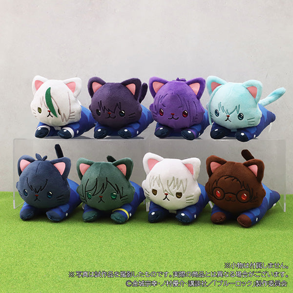 (Goods - Plush) Blue Lock Season 2 withCAT Plush With Eye Mask - Nesoberi - Reo Mikage