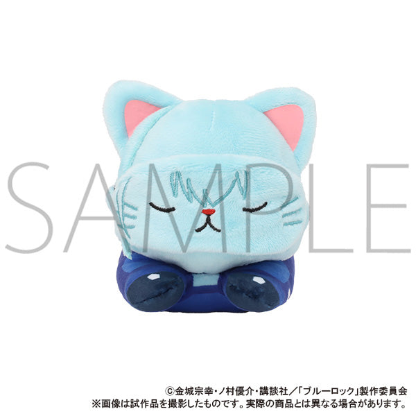 (Goods - Plush) Blue Lock Season 2 withCAT Plush With Eye Mask - Nesoberi - You Hiori