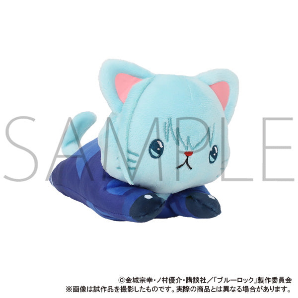 (Goods - Plush) Blue Lock Season 2 withCAT Plush With Eye Mask - Nesoberi - You Hiori