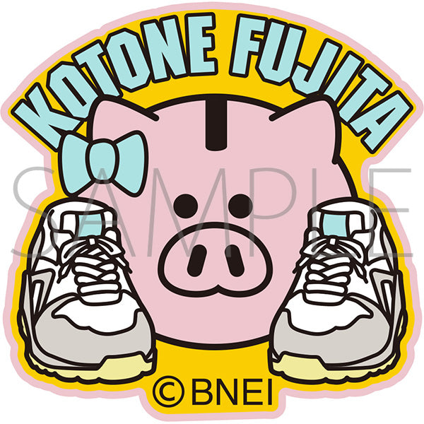 (Goods - Sticker) Gakuen iDOLM@STER Embroidered Patch Sticker Kotone Fujita