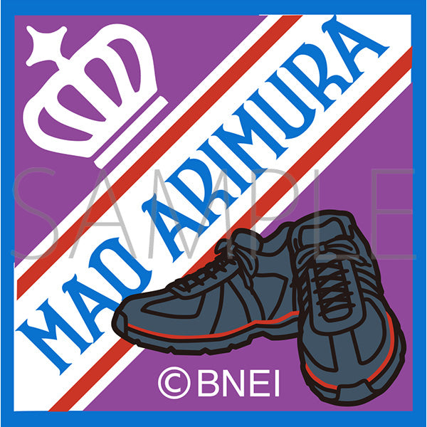 (Goods - Sticker) Gakuen iDOLM@STER Embroidered Patch Sticker Mao Arimura