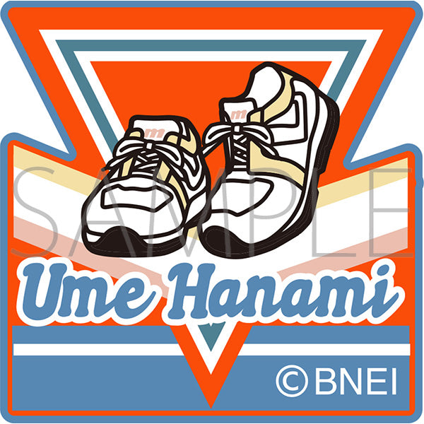 (Goods - Sticker) Gakuen iDOLM@STER Embroidered Patch Sticker Ume Hanami