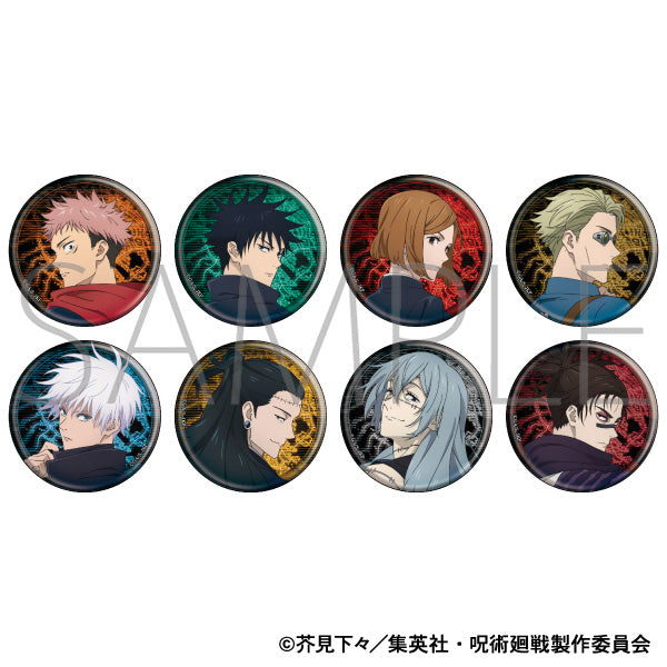 (1BOX=8)(Goods - Badge) Jujutsu Kaisen Season 2 Chara Badge Collection