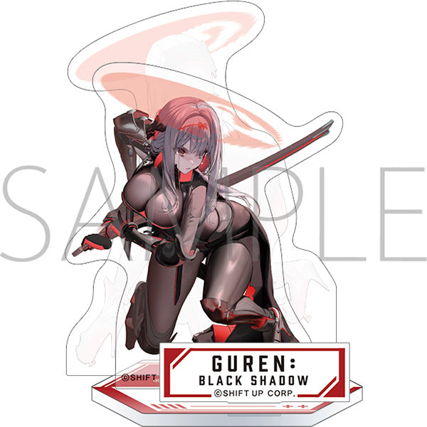 (Goods - Stand Pop) GODDESS OF VICTORY: NIKKE Adorable from Behind Acrylic Stand Scarlet: Black Shadow