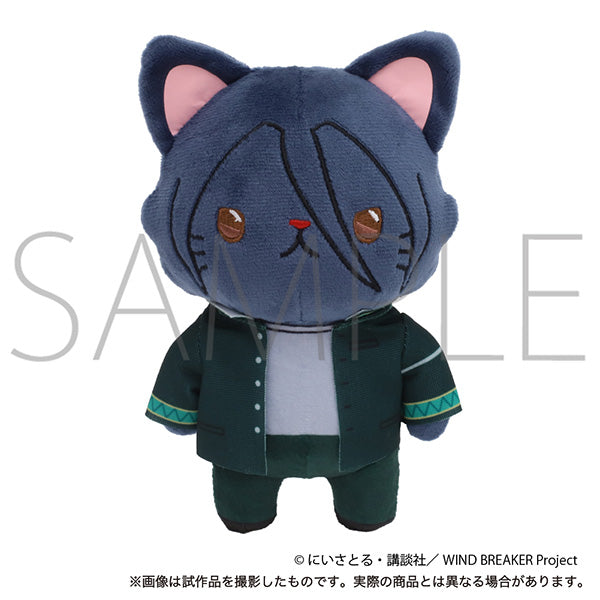 (Goods - Key Chain) WIND BREAKER withCAT Plush With Eye Mask Key Chain Kyotaro Sugishita