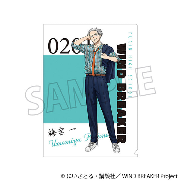 (Goods - Clear File) WIND BREAKER Clear File Hajime Umemiya