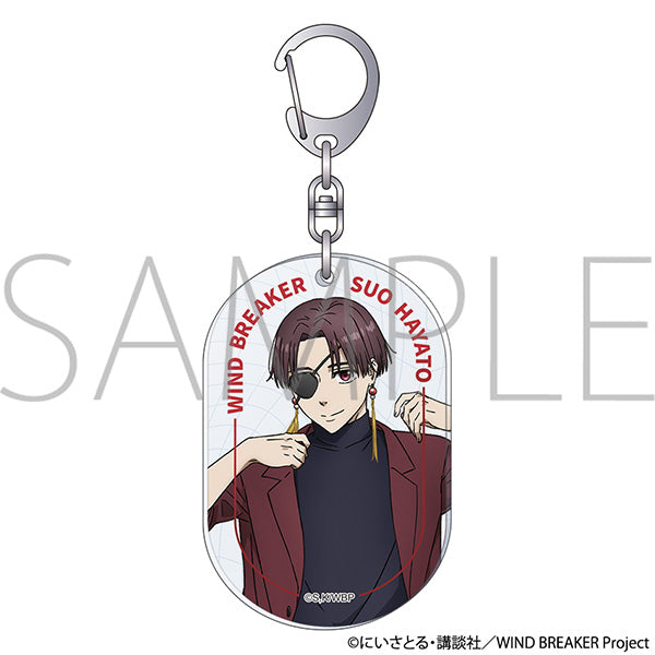 (Goods - Key Chain) WIND BREAKER Acrylic Key Chain Hayato Suo