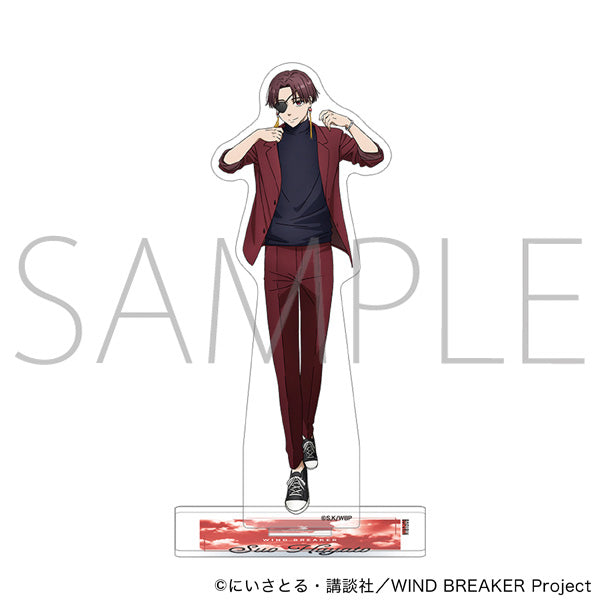 (Goods - Stand Pop) WIND BREAKER Acrylic Stand Hayato Suo