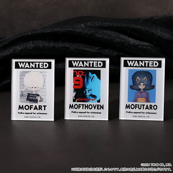 (Goods - Clip) Mofu Mofu Music Caravan Acrylic Clip Mofart