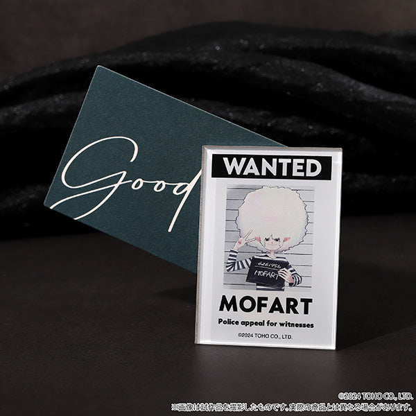 (Goods - Clip) Mofu Mofu Music Caravan Acrylic Clip Mofart