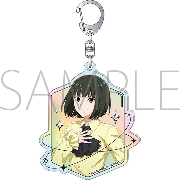 (Goods - Key Chain) THE IDOLM@STER SideM Holographic Acrylic Key Chain Rei Kagura (M Fes 2025)