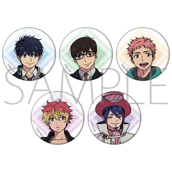 (1BOX=5)(Goods - Badge) Blue Exorcist: Beyond the Snow Chara Badge Collection