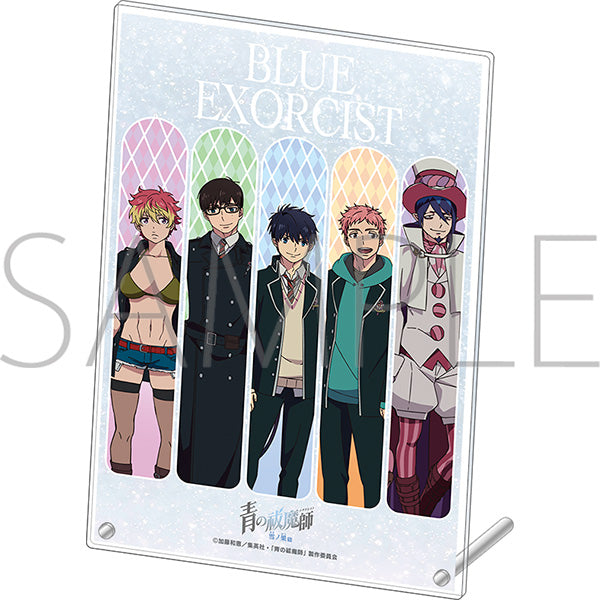 (Goods - Ornament) Blue Exorcist: Beyond the Snow Acrylic Art Panel