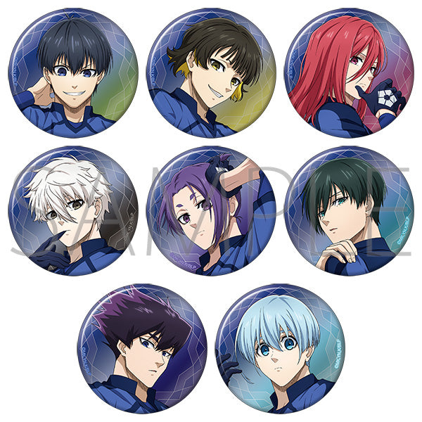 (1BOX=8)(Goods - Badge) Blue Lock Season 2 Metal Chara Badge Collection