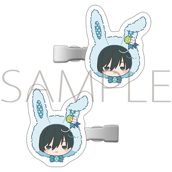 (Goods - Hair Tie) Blue Lock Season 2 Hinged Barrette for Bangs Rin Itoshi