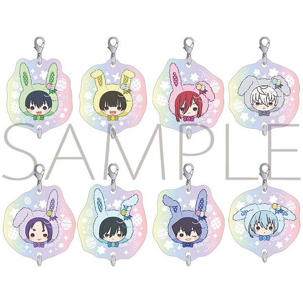 (1BOX=8)(Goods - Charm) Blue Lock Season 2 Connectable Acrylic Charm Collection