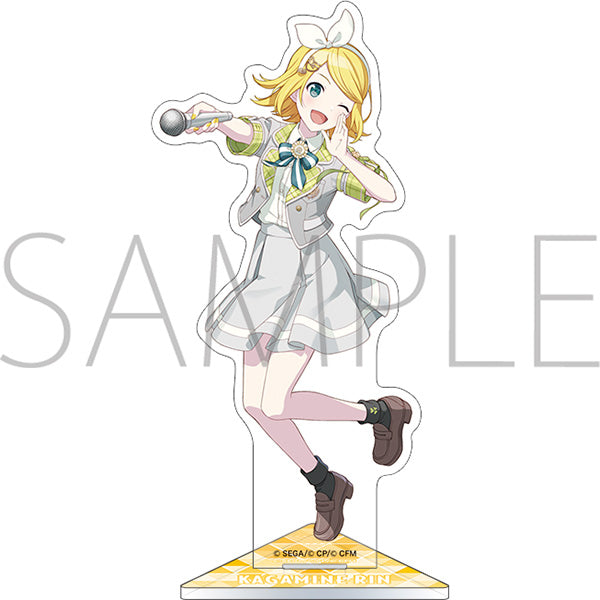 (Goods - Stand Pop) Hatsune Miku: Colorful Stage! Acrylic Stand Vol.24 Kagamine Rin (Stage no Sekai)