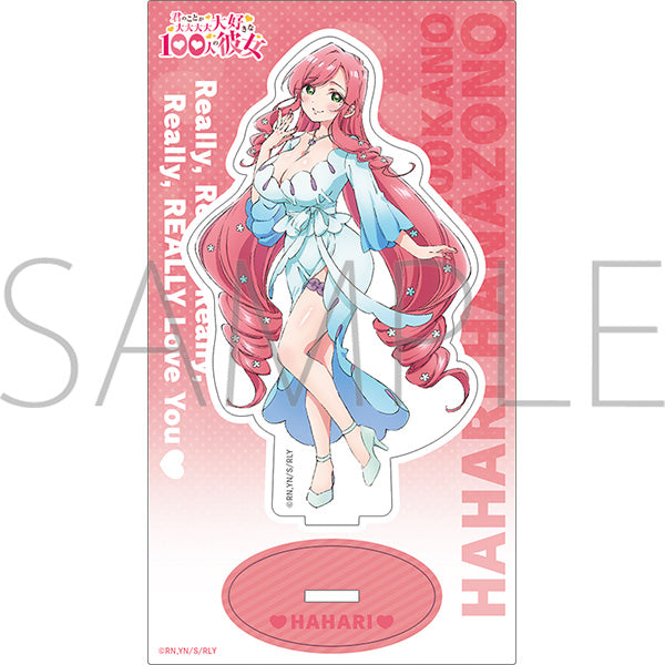 (Goods - Acrylic Stand) The 100 Girlfriends Who Really, Really, Really, Really, REALLY Love You Season 2 Acrylic Stand Hahari Hanazono