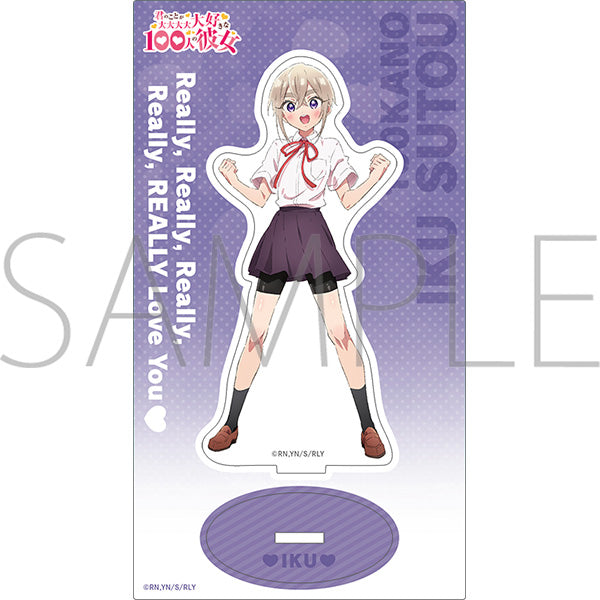 (Goods - Acrylic Stand) The 100 Girlfriends Who Really, Really, Really, Really, REALLY Love You Season 2 Acrylic Stand Iku Suto