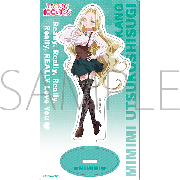 (Goods - Acrylic Stand) The 100 Girlfriends Who Really, Really, Really, Really, REALLY Love You Season 2 Acrylic Stand Mimimi Utsukushisugi