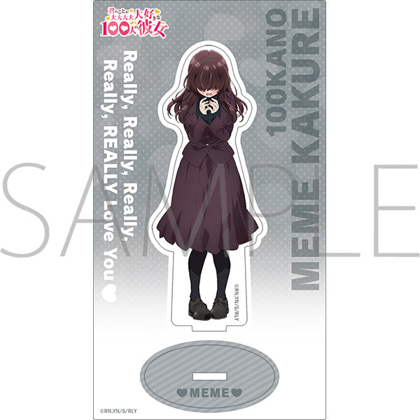 (Goods - Acrylic Stand) The 100 Girlfriends Who Really, Really, Really, Really, REALLY Love You Season 2 Acrylic Stand Meme Kakure