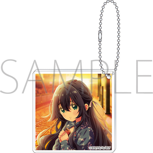 (Goods - Key Chain) The 100 Girlfriends Who Really, Really, Really, Really, REALLY Love You Season 2 Acrylic Key Chain Shizuka Yoshimoto