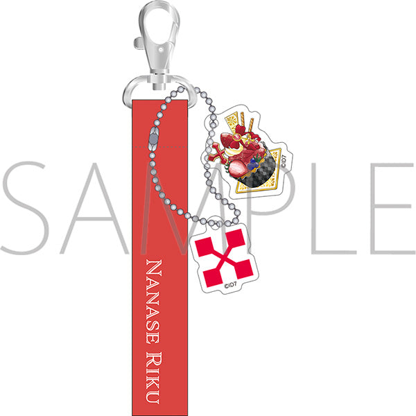 (Goods - Key Chain) IDOLiSH7 Strap Key Chain Riku Nanase (Cake Ver.)