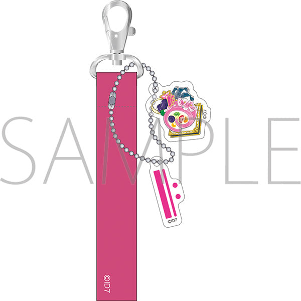 (Goods - Key Chain) IDOLiSH7 Strap Key Chain Momo (Cake Ver.)