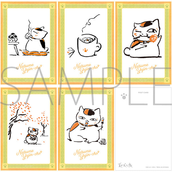 (Goods - Postcard Set) Natsume's Book of Friends (Natsume Yuujinchou) Nyanko Sensei Postcard Set