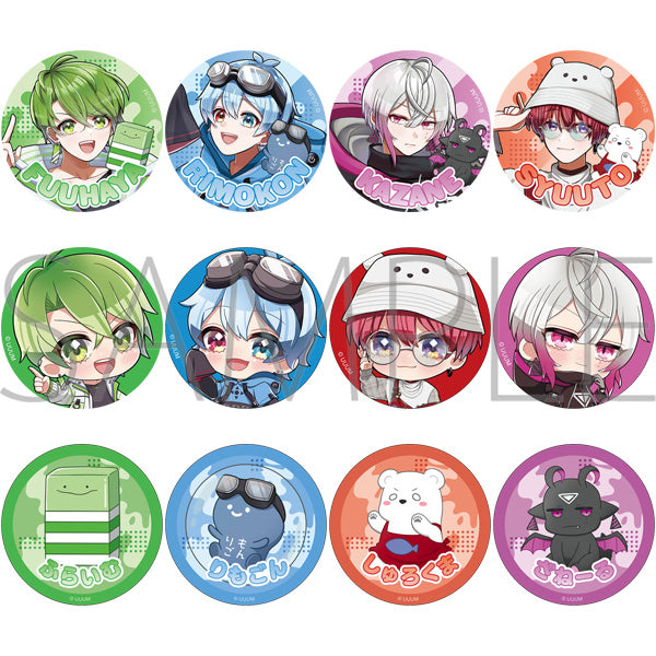 [※Blind](1BOX=12)(Goods - Badge) _Inc Button Badge Collection