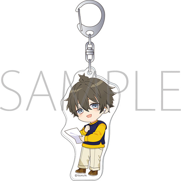 (Goods - Key Chain) Tsukiuta. Acrylic Key Chain Yoru Nagatsuki