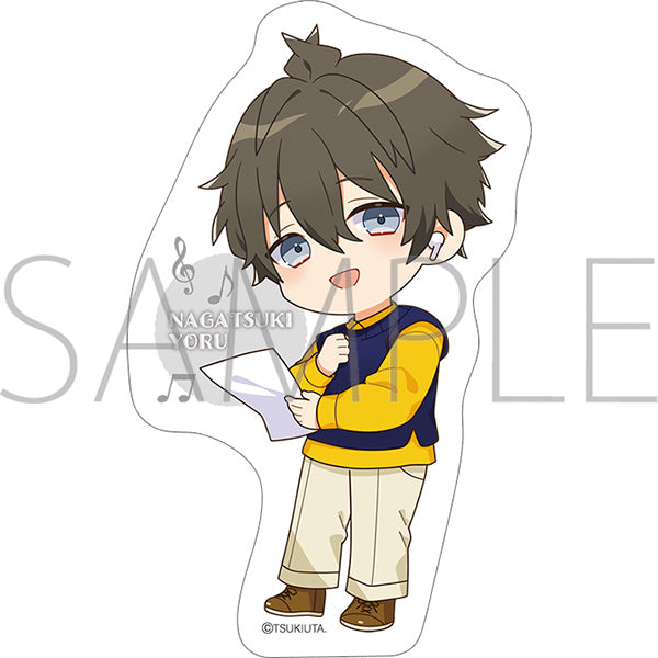 (Goods - Sticker) Tsukiuta. Die-cut Sticker Yoru Nagatsuki