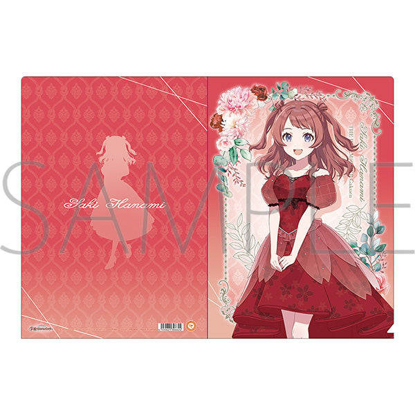 (Goods - Clear File) Gakuen iDOLM@STER Clear File Saki Hanami