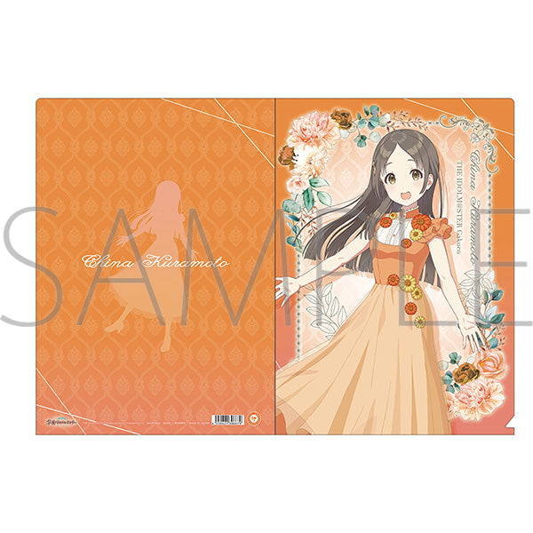 (Goods - Clear File) Gakuen iDOLM@STER Clear File China Kuramoto