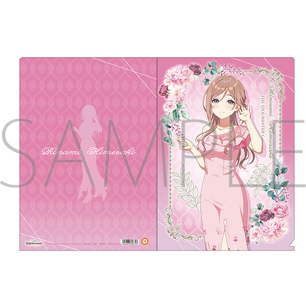 (Goods - Clear File) Gakuen iDOLM@STER Clear File Rinami Himesaki