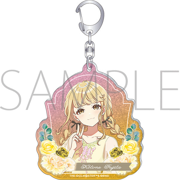 (Goods - Key Chain) Gakuen iDOLM@STER Glitter Acrylic Key Chain Kotone Fujita