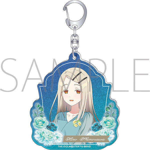 (Goods - Key Chain) Gakuen iDOLM@STER Glitter Acrylic Key Chain Hiro Shinosawa