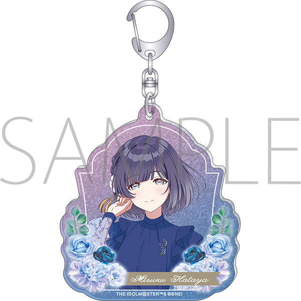 (Goods - Key Chain) Gakuen iDOLM@STER Glitter Acrylic Key Chain Misuzu Hataya