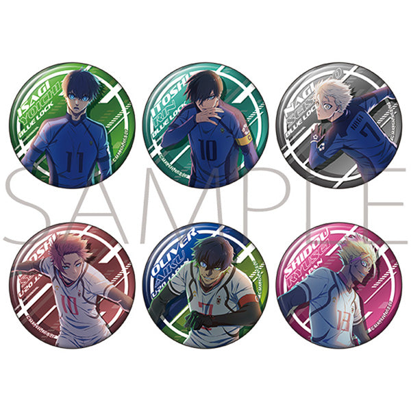 (1BOX=6)(Goods - Badge) Blue Lock Season 2 Metal Chara Badge Collection