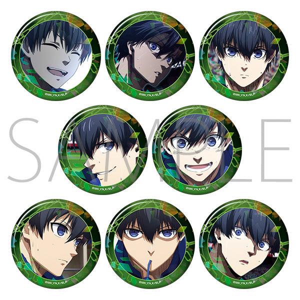 (1BOX=8)(Goods - Badge) Blue Lock Season 2 Oshi Chara Badge Collection Yoichi Isagi