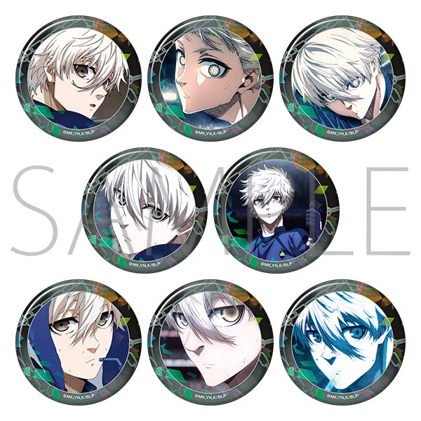 (1BOX=8)(Goods - Badge) Blue Lock Season 2 Oshi Chara Badge Collection Seishiro Nagi