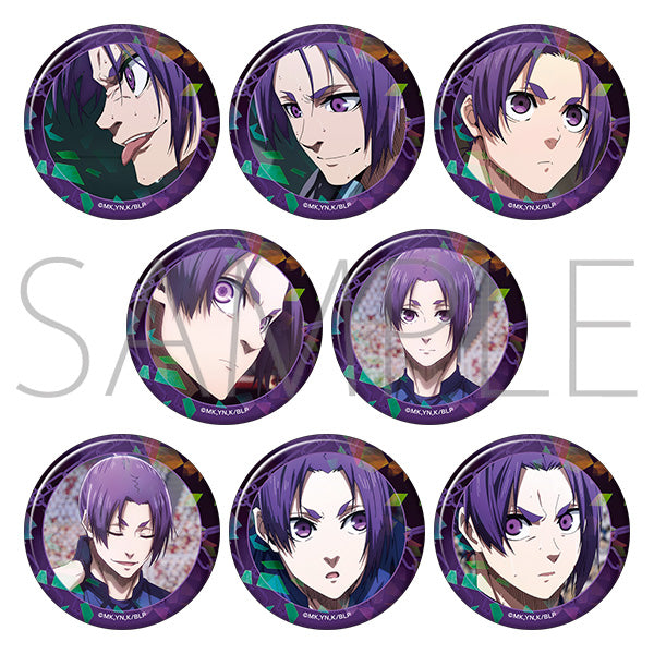 (1BOX=8)(Goods - Badge) Blue Lock Season 2 Oshi Chara Badge Collection Reo Mikage