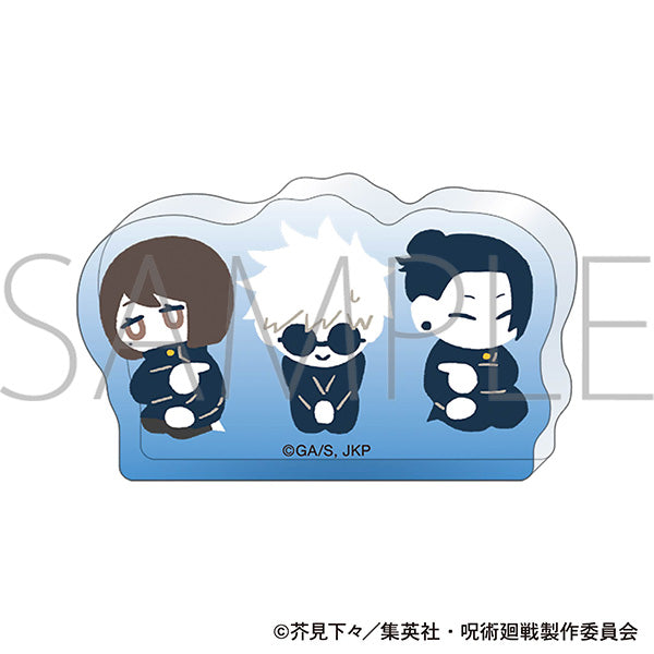 (Goods - Acrylic Stand) Jujutsu Kaisen Season 2 Korotto Gojo, Geto, Ieiri (Hidden Inventory / Premature Death) Yuru Palette